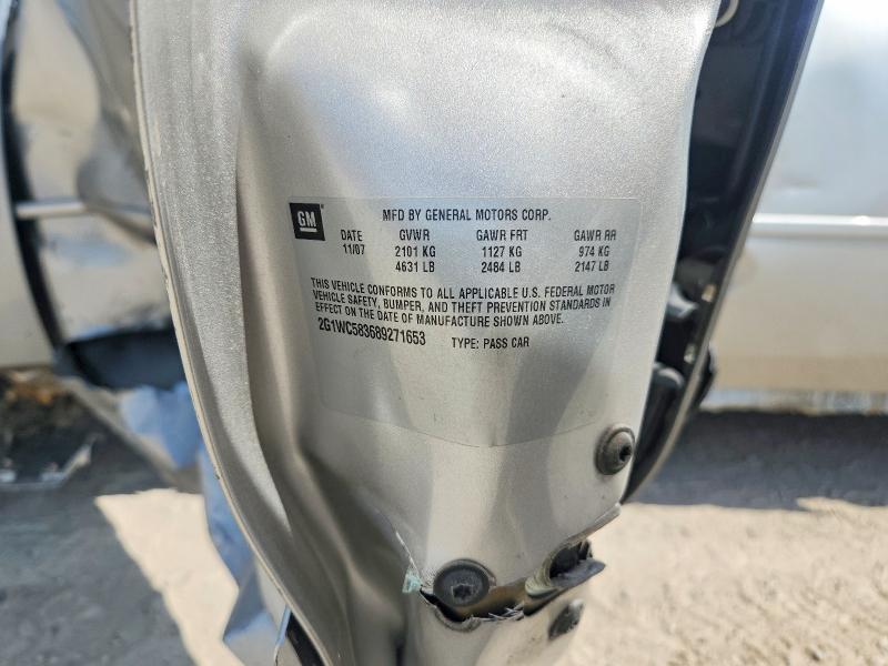 Продажа на аукционе авто 2008 Chevrolet Impala, vin: 2G1WC583689271653, номер лота: 67967046