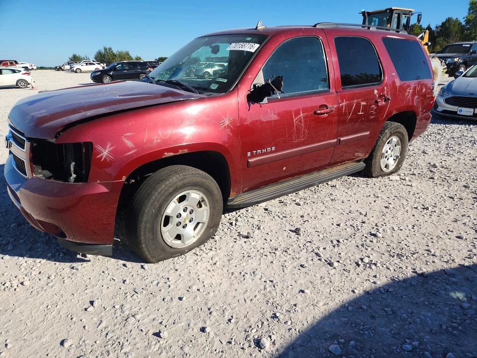 2008 Chevrolet Tahoe მანქანა იყიდება აუქციონზე, vin: 1GNFK13078J106478, აუქციონის ნომერი: 70158716