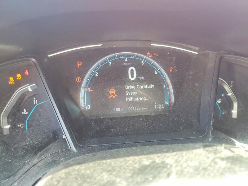 Auction sale of the 2019 Honda Civic, vin: 2HGFC2F6XKH592497, lot number: 68052676