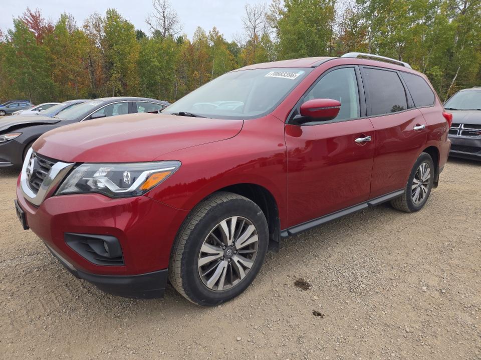 2019 Nissan Pathfinder მანქანა იყიდება აუქციონზე, vin: 5N1DR2MM6KC599581, აუქციონის ნომერი: 70883396