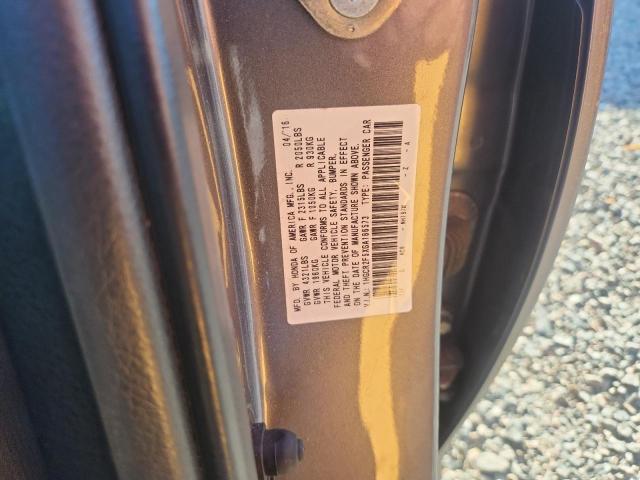 Aukcja sprzedaży 2016 Honda Accord, vin: 1HGCR2F5XGA186573, numer aukcji: 68167736