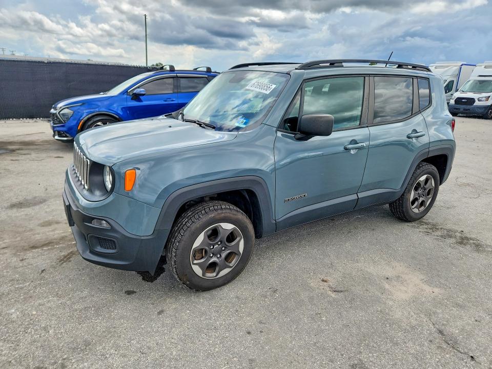 67698856 :رقم المزاد ، ZACCJBAT5GPE43327 vin ، 2016 Jeep Renegade مزاد بيع
