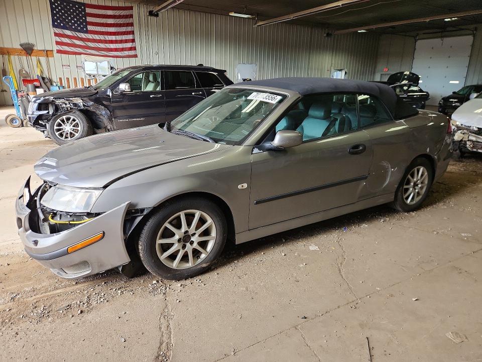 2004 Saab 9-3 მანქანა იყიდება აუქციონზე, vin: YS3FD79Y546009966, აუქციონის ნომერი: 70263556