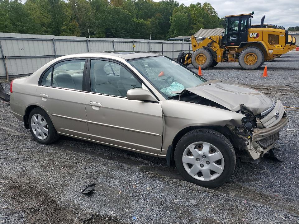 Aukcja sprzedaży 2001 Honda Civic, vin: 2HGES25771H554152, numer aukcji: 70644846