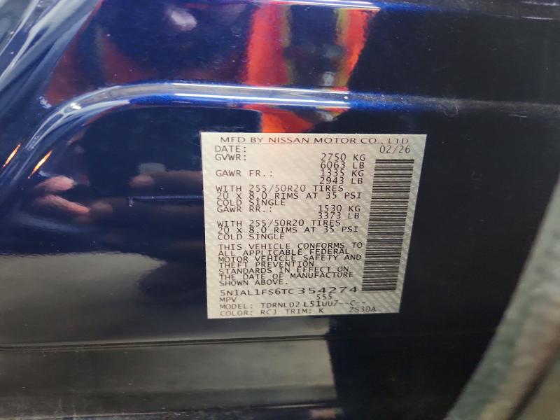 Aukcja sprzedaży 2026 Infiniti Qx60, vin: 5N1AL1FS6TC354274, numer aukcji: 67738286