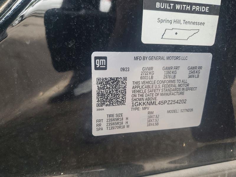 Продажа на аукционе авто 2023 Gmc Acadia, vin: 1GKKNML45PZ254202, номер лота: 69654306