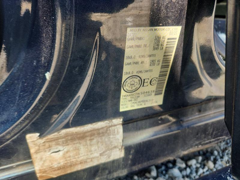 2015 Nissan Titan მანქანა იყიდება აუქციონზე, vin: 1N6AA0EC7FN504638, აუქციონის ნომერი: 67565916