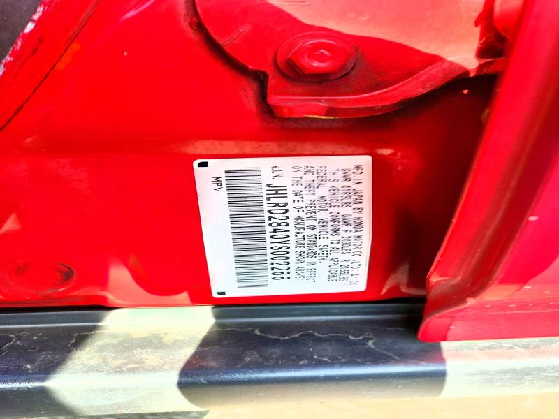 2000 Honda Cr-v მანქანა იყიდება აუქციონზე, vin: JHLRD2840YS002266, აუქციონის ნომერი: 69805176