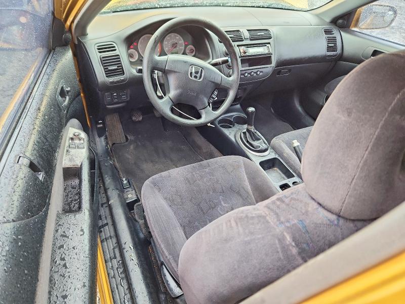 2001 Honda Civic მანქანა იყიდება აუქციონზე, vin: 1HGEM21991L016279, აუქციონის ნომერი: 70553376