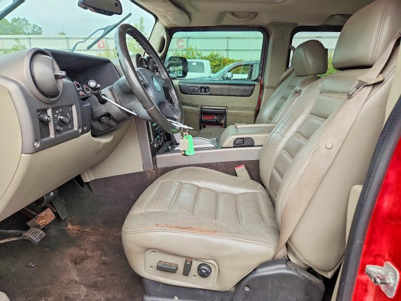2004 Hummer H2 მანქანა იყიდება აუქციონზე, vin: 5GRGN23U04H115455, აუქციონის ნომერი: 68866616