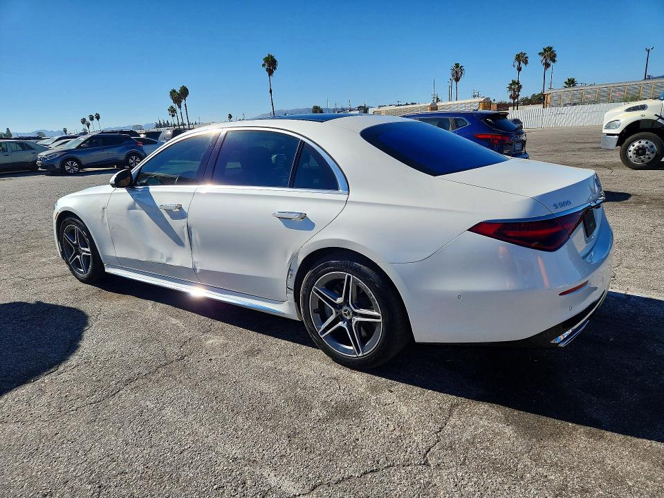 67522916 :رقم المزاد ، W1K6G6DB7NA066654 vin ، 2022 Mercedes-benz S مزاد بيع