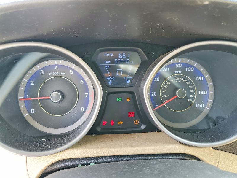 2012 Hyundai Elantra მანქანა იყიდება აუქციონზე, vin: KMHDH4AE5CU433348, აუქციონის ნომერი: 70519396