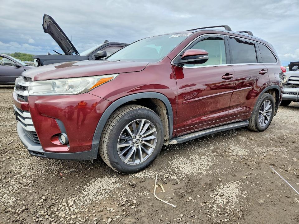 Aukcja sprzedaży 2018 Toyota Highlander, vin: 5TDJZRFH5JS905487, numer aukcji: 71170336