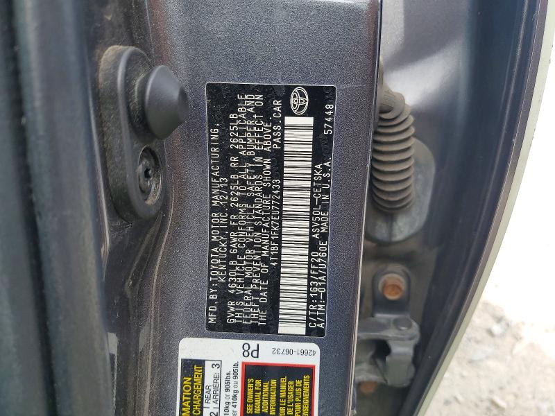 Продаж на аукціоні авто 2014 Toyota Camry, vin: 4T1BF1FK7EU772433, номер лоту: 68034946