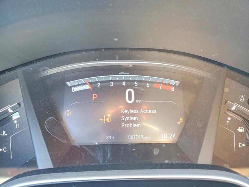 2019 Honda Cr-v მანქანა იყიდება აუქციონზე, vin: 5J6RW2H56KA021007, აუქციონის ნომერი: 70452266