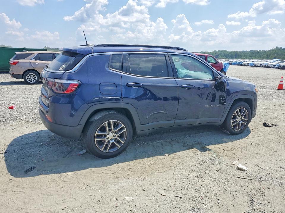 67495496 :رقم المزاد ، 3C4NJCBB2LT257736 vin ، 2020 Jeep Compass مزاد بيع