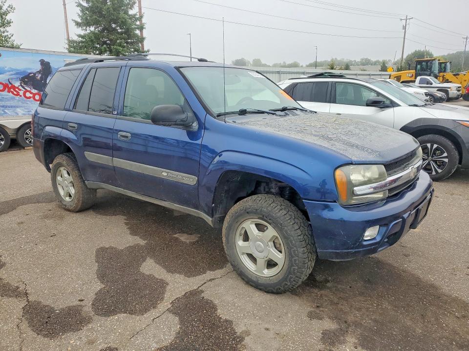 2004 Chevrolet Trailblazer მანქანა იყიდება აუქციონზე, vin: 1GNDT13S242425300, აუქციონის ნომერი: 70134916