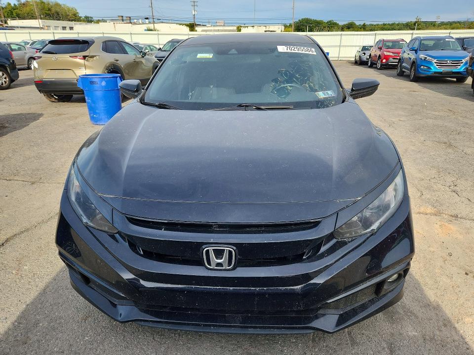 2020 Honda Civic მანქანა იყიდება აუქციონზე, vin: 2HGFC2F89LH569540, აუქციონის ნომერი: 70295586