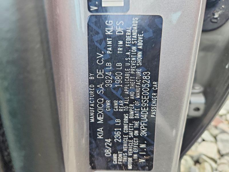 66736006 :رقم المزاد ، 3KPFU4DE9SE005283 vin ، 2025 Kia K4 مزاد بيع