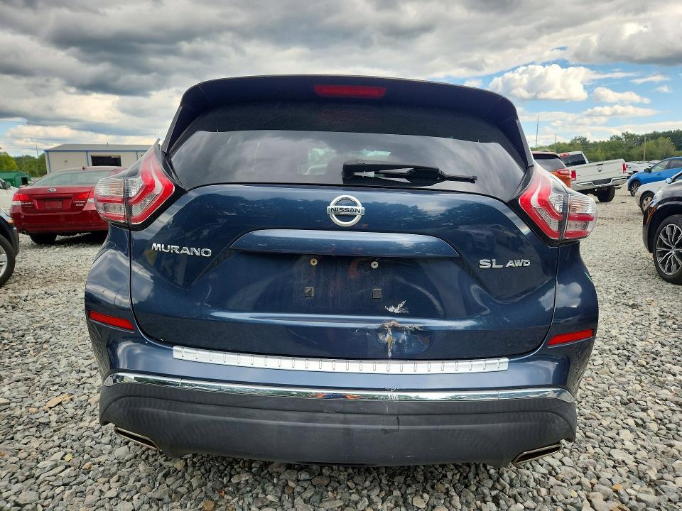 67424206 :رقم المزاد ، 5N1AZ2MH9FN229564 vin ، 2015 Nissan Murano مزاد بيع