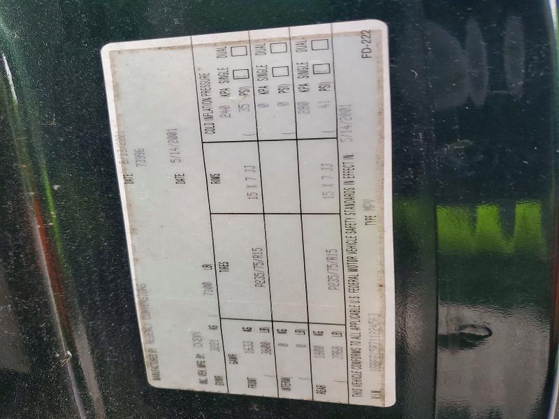 Aukcja sprzedaży 2001 Chevrolet Express G1500, vin: 1GBFG15R711224563, numer aukcji: 67236816