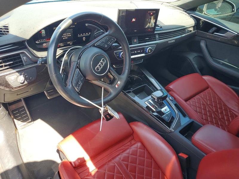 2022 Audi S5 მანქანა იყიდება აუქციონზე, vin: WAUC4CF53NA035698, აუქციონის ნომერი: 68085526