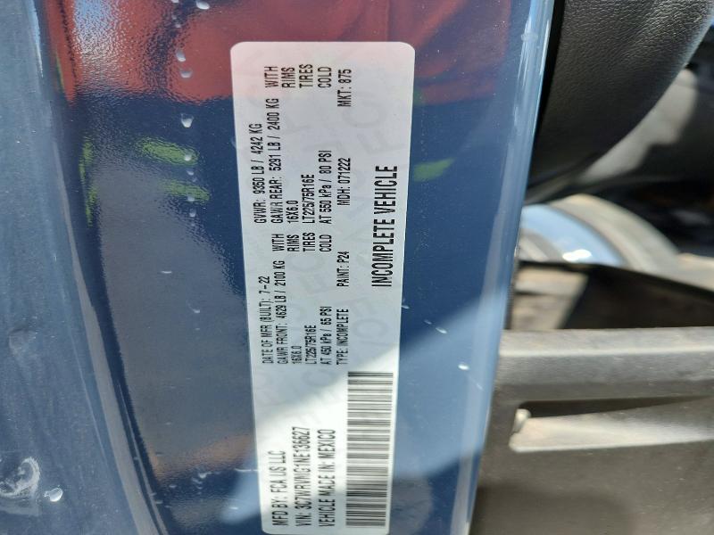 Aukcja sprzedaży 2022 Ram Promaster 3500, vin: 3C7WRVMG1NE136627, numer aukcji: 66938006