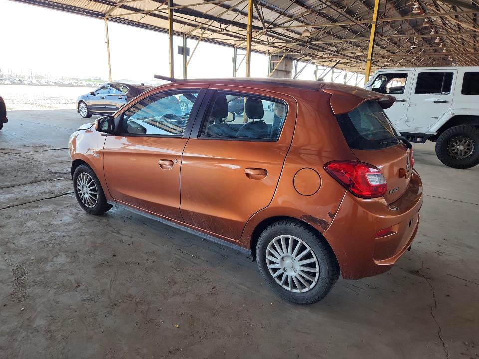 2019 Mitsubishi Mirage მანქანა იყიდება აუქციონზე, vin: ML32A3HJ4KH014088, აუქციონის ნომერი: 67372066