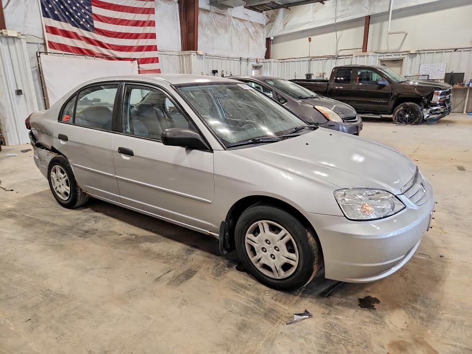 2001 Honda Civic მანქანა იყიდება აუქციონზე, vin: JHMES16561S007774, აუქციონის ნომერი: 66815726