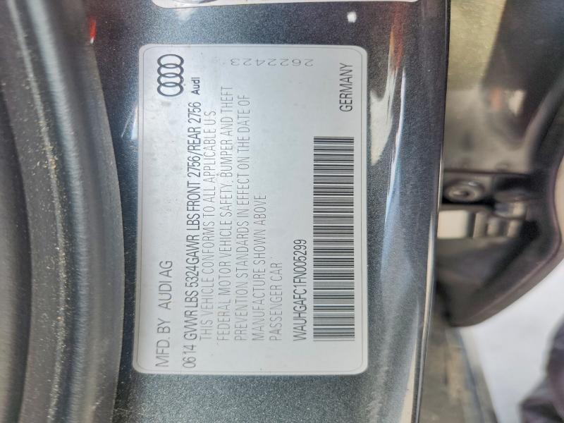 Продаж на аукціоні авто 2015 Audi A6, vin: WAUHGAFC1FN005299, номер лоту: 70266826