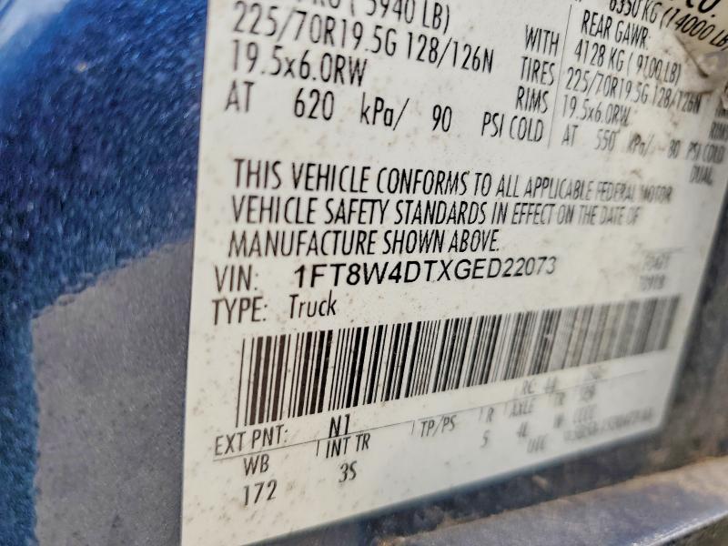 Продаж на аукціоні авто 2016 Ford F450, vin: 1FT8W4DTXGED22073, номер лоту: 67817436