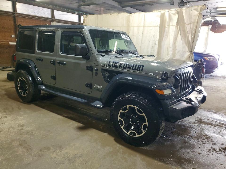 Aukcja sprzedaży 2019 Jeep Wrangler Unlimited, vin: 1C4HJXDN9KW629240, numer aukcji: 70110916
