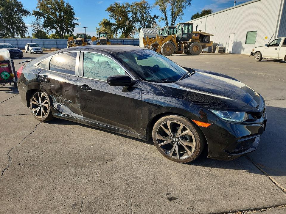 2020 Honda Civic მანქანა იყიდება აუქციონზე, vin: 2HGFC2F80LH528052, აუქციონის ნომერი: 68371586