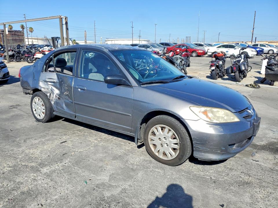 2005 Honda Civic მანქანა იყიდება აუქციონზე, vin: 2HGES16535H593754, აუქციონის ნომერი: 70081606