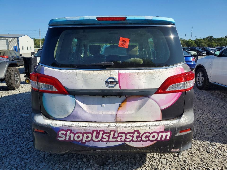 68557386 :رقم المزاد ، JN8AE2KP5E9107080 vin ، 2014 Nissan Quest مزاد بيع