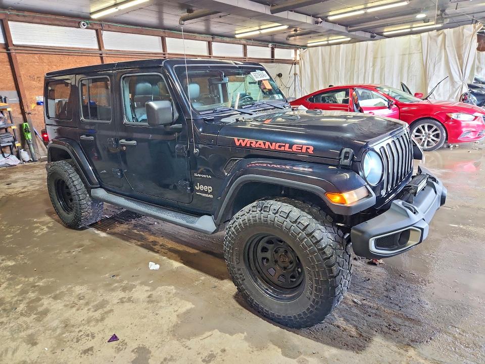 2018 Jeep Wrangler Unlimited მანქანა იყიდება აუქციონზე, vin: 1C4HJXEG1JW164371, აუქციონის ნომერი: 68795046