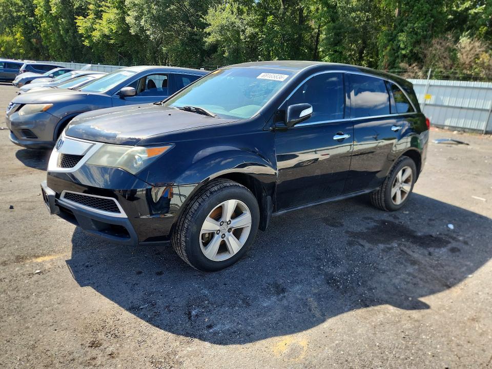 69165836 :رقم المزاد ، 2HNYD2H26BH529566 vin ، 2011 Acura Mdx مزاد بيع