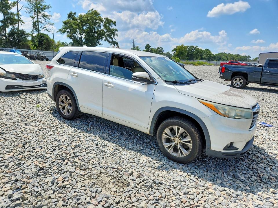 2015 Toyota Highlander მანქანა იყიდება აუქციონზე, vin: 5TDZKRFH1FS117045, აუქციონის ნომერი: 67332076