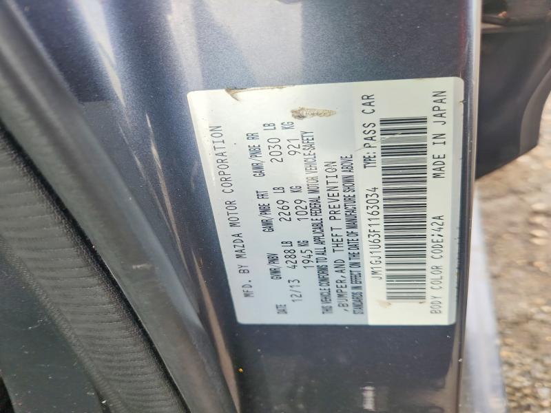 Продажа на аукционе авто 2015 Mazda 6, vin: JM1GJ1U63F1163034, номер лота: 67907896