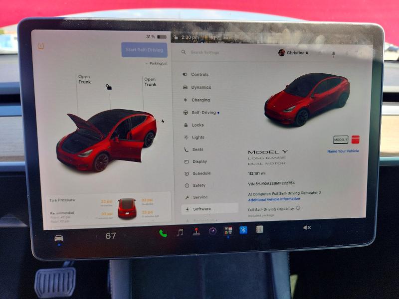 Продаж на аукціоні авто 2021 Tesla Model Y, vin: 5YJYGAEE8MF222754, номер лоту: 69914776