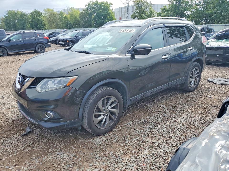 69064106 :رقم المزاد ، 5N1AT2MV4FC789723 vin ، 2015 Nissan Rogue مزاد بيع