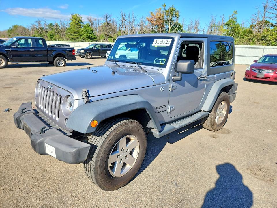 68795936 :رقم المزاد ، 1C4GJWAG8EL113873 vin ، 2014 Jeep Wrangler مزاد بيع
