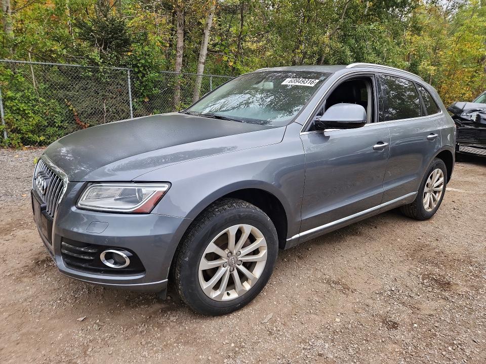 2015 Audi Q5 Premium მანქანა იყიდება აუქციონზე, vin: WA1LFCFP8FA115203, აუქციონის ნომერი: 68949316