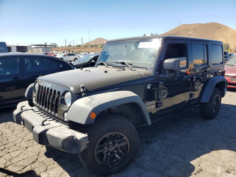 2018 Jeep Wrangler Unlimited მანქანა იყიდება აუქციონზე, vin: 1C4BJWDG2JL805238, აუქციონის ნომერი: 67165006