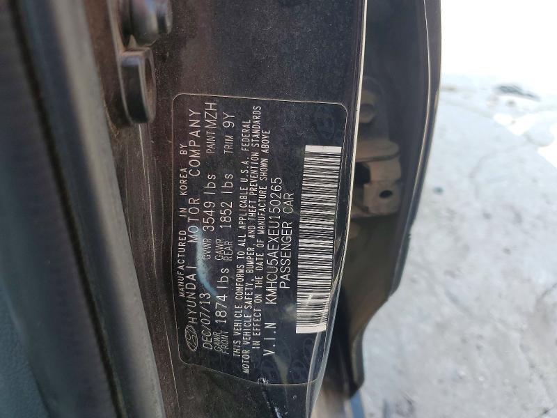 Продаж на аукціоні авто 2014 Hyundai Accent, vin: KMHCU5AEXEU150265, номер лоту: 69420076