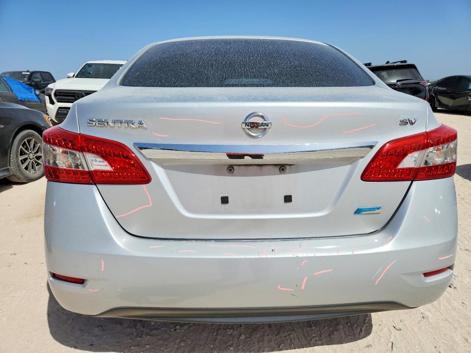 68130886 :رقم المزاد ، 1N4AB7AP6EN854882 vin ، 2014 Nissan Sentra مزاد بيع