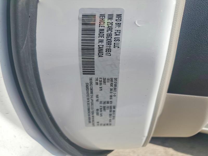 68750256 :رقم المزاد ، 2C4RC1BGXRR116517 vin ، 2024 Chrysler Pacifica مزاد بيع
