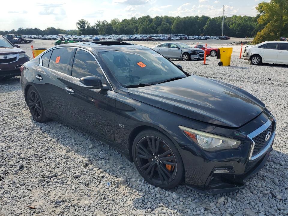 66752046 :رقم المزاد ، JN1EV7APXJM361244 vin ، 2018 Infiniti Q50 مزاد بيع