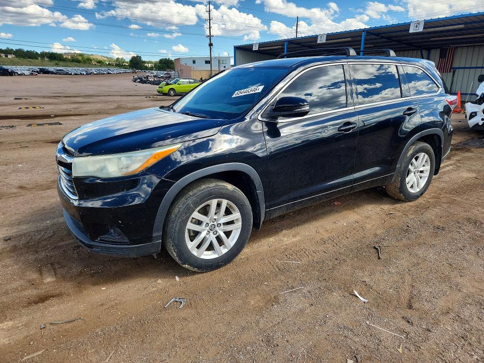 65446346 :رقم المزاد ، 5TDBKRFH1GS240220 vin ، 2016 Toyota Highlander مزاد بيع