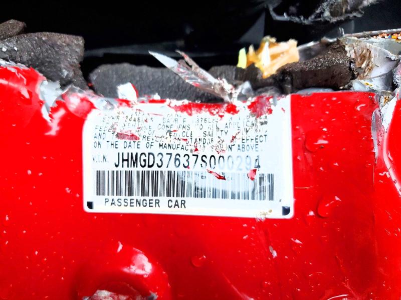 Продажа на аукционе авто 2007 Honda Fit, vin: JHMGD37637S000294, номер лота: 70262336